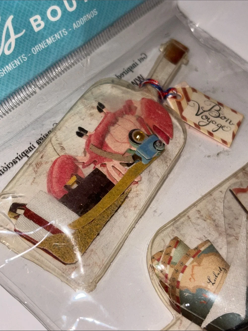 Jolee's Boutique Nautical Bottle Embellishments Jolees Message In Bottle 3D